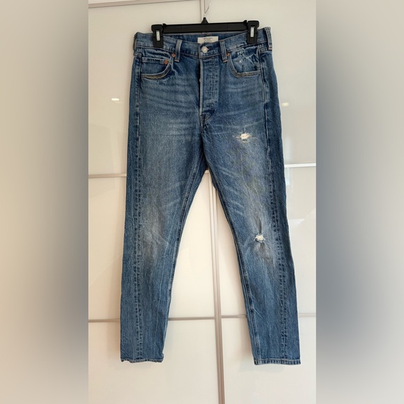 Levi’s Altered 501 Skinny Jeans Sz 28 - Picture 1 of 6